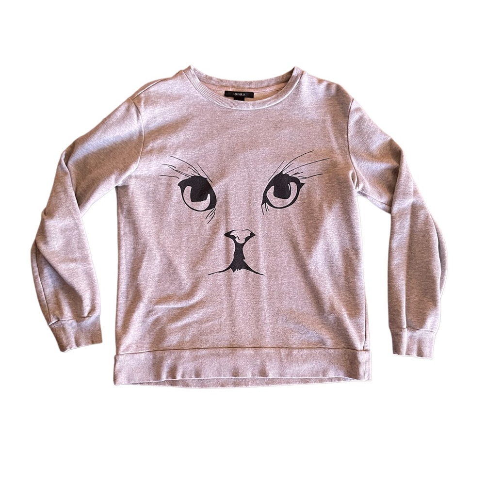 BOGO Forever 21 Small cat sweatshirt